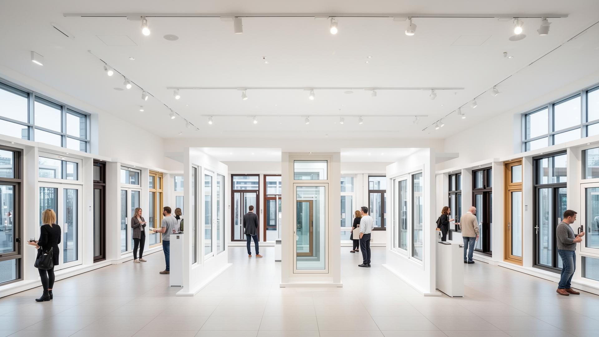 Ausstellung von Türen und Fenster Braun in Rheinstetten